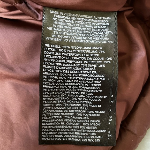 The North Face Men’s HMLYN Down Parka In Dark Oak - Picture 7 of 9